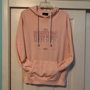 Pink hoodie